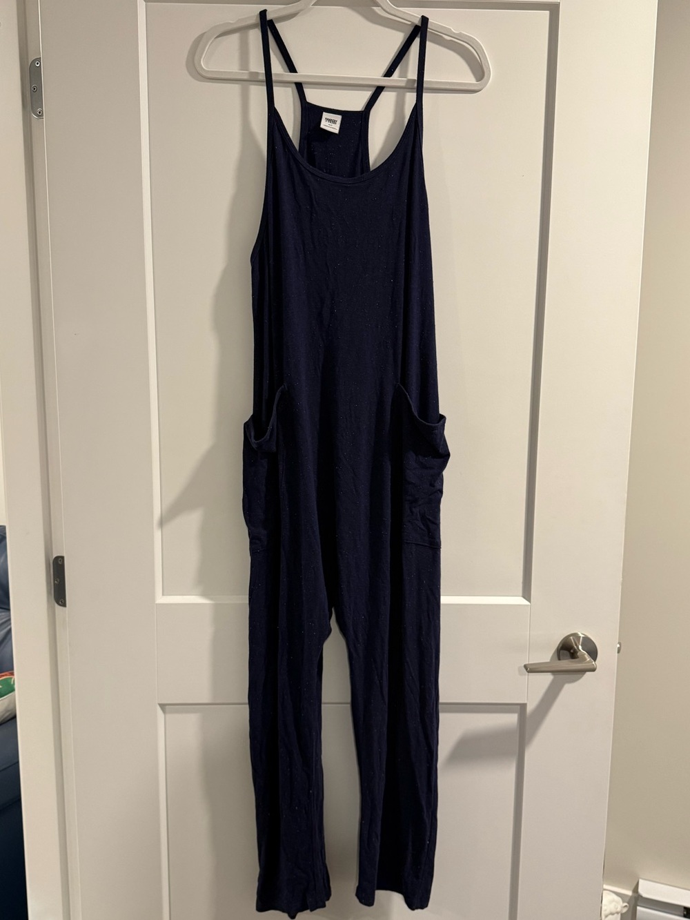 Smash + Tess Abigael Romper in Navy Confetti
